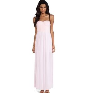 🔥 Blaque Label pink maxi dress Small NWT